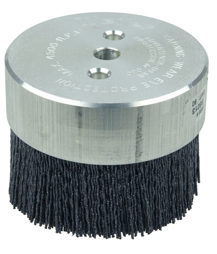 Picture of Weiler 3" X .055"Fill 80G Wire Mini Disk Brush